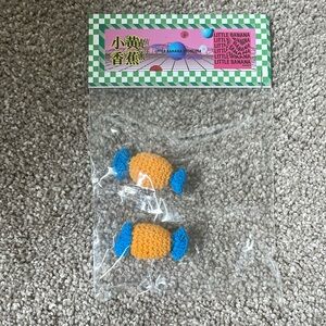 Handmade candy earrrings, new
